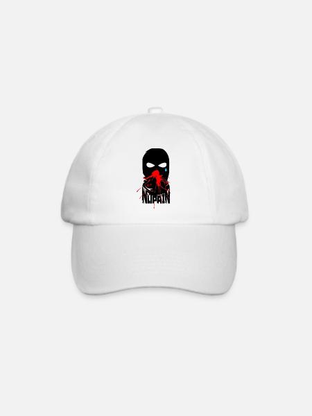 No Pain - Baseballkappe - Weiß/Weiß