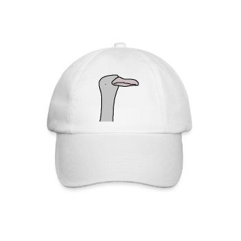 Strauß - Baseballkappe - Weiß/Weiß - Vorne