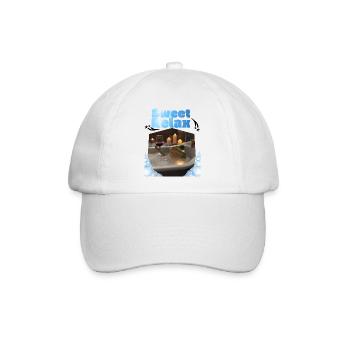 Sweet_Relax_-4500_x_5400_px- - Baseballkappe - Weiß/Weiß - Vorne