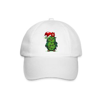 Christmas Kids Pinguin - Baseballkappe - Weiß/Weiß - Vorne
