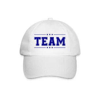 team_1 - Baseballkappe - Weiß/Weiß - Vorne