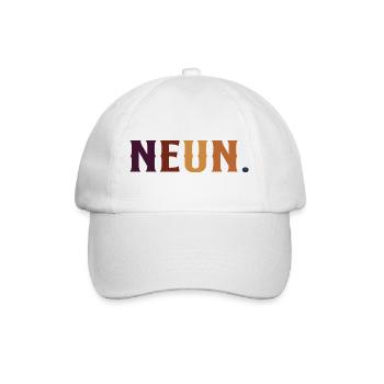 9. Geburtstag Kindergeburtstag  - Baseballkappe - Weiß/Weiß - Vorne