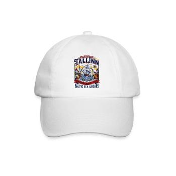 Tallinn Harju County Baltic Sea Sailors - Baseballkappe - Weiß/Weiß - Vorne