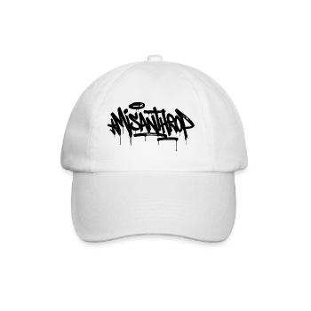 Misanthop Rusty Style - Baseballkappe - Weiß/Weiß - Vorne