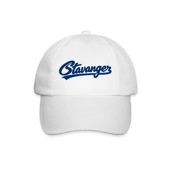 Stavanger - Norway - Norge - Norwegen - Skandinavi - Baseballkappe - Weiß/Weiß - Vorne