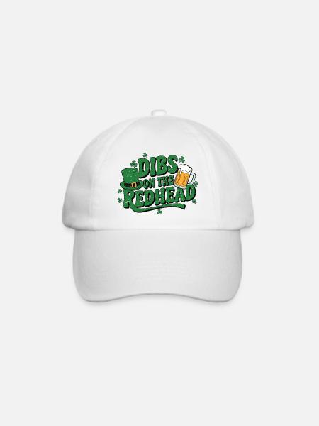St. Patricks Irish - Baseballkappe - Weiß/Weiß