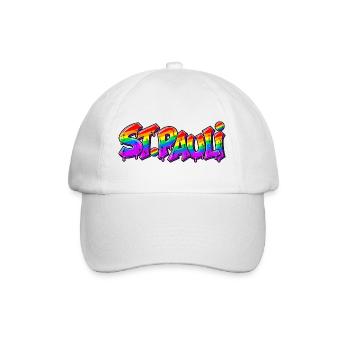 Pride Shirt - Baseballkappe - Weiß/Weiß - Vorne