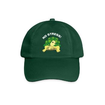 no stress - Baseballkappe - Flaschengrün - Vorne