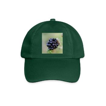 Brombeere Brombeeren Beeren Früchte - Baseballkappe - Flaschengrün - Vorne