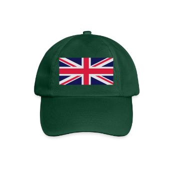 UNION JACK 2 - Baseballkappe - Flaschengrün - Vorne