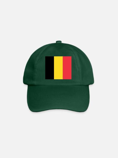 Belgien - Baseballkappe - Flaschengrün