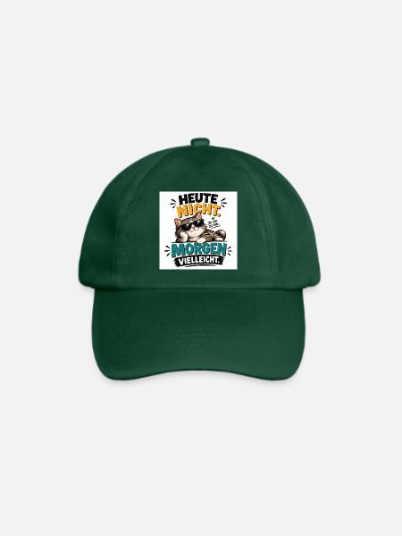 „Lustige Sprüche & kreative Designs“. - Baseballkappe - Flaschengrün
