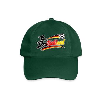 DeutschlandFussball - Baseballkappe - Flaschengrün - Vorne