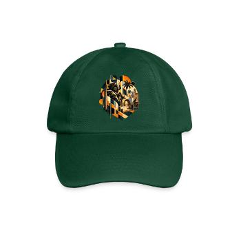 Taktischer Soldat -Gamer Motiv Geschenk PC Spieler - Baseballkappe - Flaschengrün - Vorne