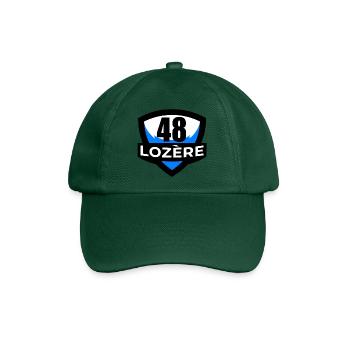 48 Lozère - Baseballkappe - Flaschengrün - Vorne