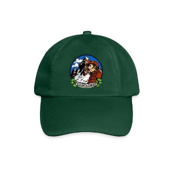 Bergsteiger Alpinisten Bergführer - Baseballkappe - Flaschengrün - Vorne