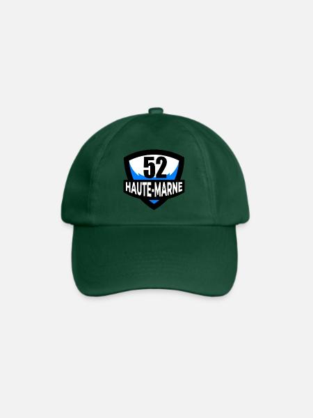 52 Haute-Marne - Baseballkappe - Flaschengrün