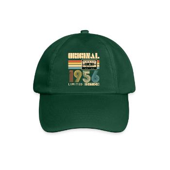 70. Geburtstag, 70 Jahre - Baseballkappe - Flaschengrün - Vorne