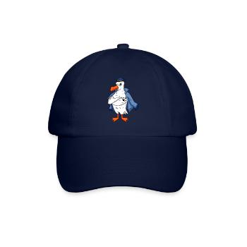 Mouette musculaire avec cadeau de mouette tatouage ancre - Casquette classique - bleu/bleu - Devant