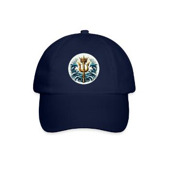 Trident Symbol - Baseball Cap - blue/blue - Front