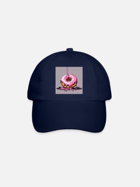 Donut 1 - Baseballkappe - Blau/Blau