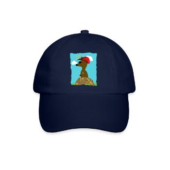 blinde maulwurf - Baseballkappe - Blau/Blau - Vorne
