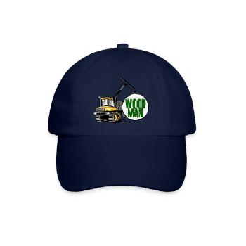 Woodman Spediteur, T-Shirts, Hoodies, Geschenke - Baseballkappe - Blau/Blau - Vorne
