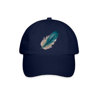Feder Leichtigkeit - Baseballkappe - Blau/Blau - Vorne