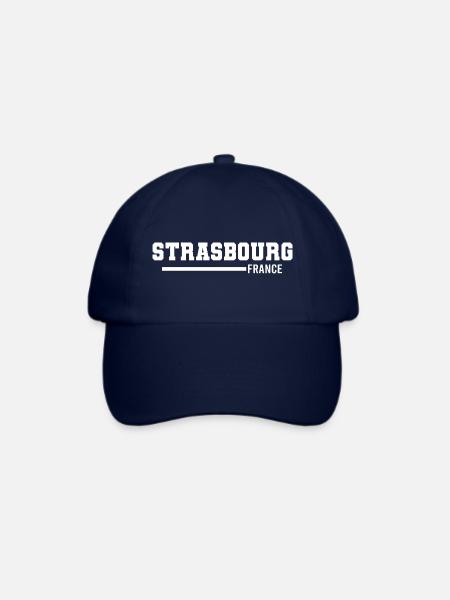 Straßburg | Frankreich - Baseballkappe - Blau/Blau