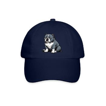 American Bully Bully Pit Bullys Bullybesitzer - Baseballkappe - Blau/Blau - Vorne