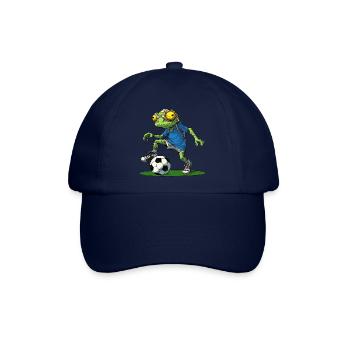 Chamäleon Fussball - Baseballkappe - Blau/Blau - Vorne
