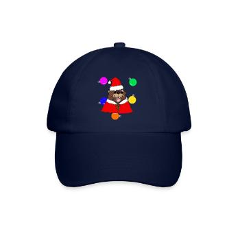 Weihnachtsotter - Baseballkappe - Blau/Blau - Vorne