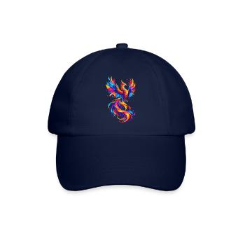Chromatischer Phönix - Baseballkappe - Blau/Blau - Vorne