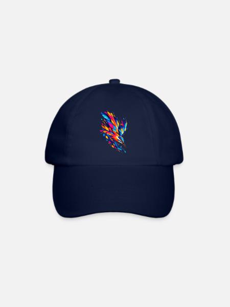 Prismatischer Eisväger - Baseballkappe - Blau/Blau