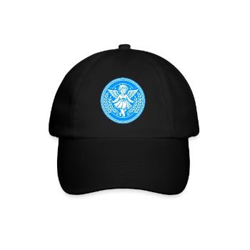 Guardian Angel Logo - Baseball Cap - black/black - Front