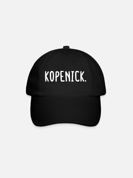 Köpenick Berlin Bezirk Fancy - Baseballkappe - Schwarz/Schwarz