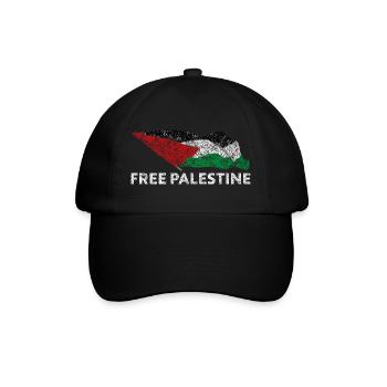 Palestine libre - Casquette classique - noir/noir - Devant