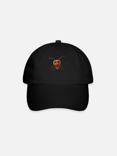 fourmi fourmi de forêt fourmi de feu insecte fourmis mignonnes - Casquette classique - noir/noir