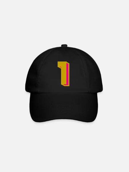 1. 1 AN. 1er ANNIVERSAIRE - Casquette classique - noir/noir