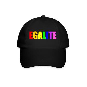Equality - Baseball Cap - black/black - Front