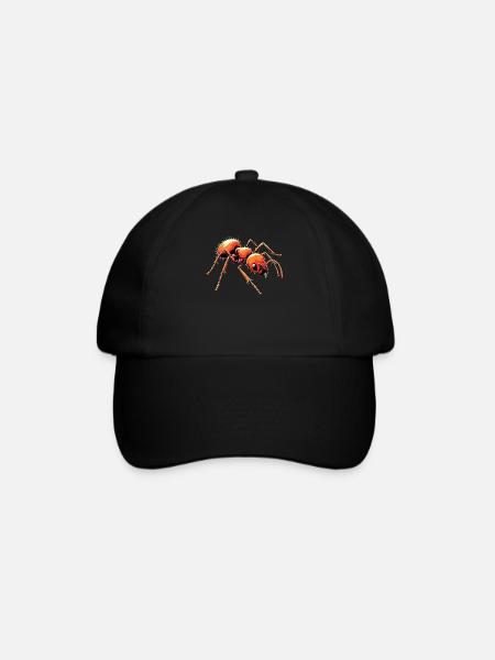 fourmi fourmi de forêt fourmi de feu insecte fourmis mignonnes - Casquette classique - noir/noir
