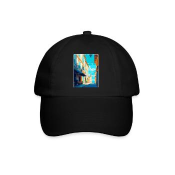 Arles France Vintage Travel Poster WPA Souvenir - Baseball Cap - black/black - Front