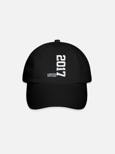 9. GEBURTSTAG LIMITED EDITION 2017 - Baseballkappe - Schwarz/Schwarz