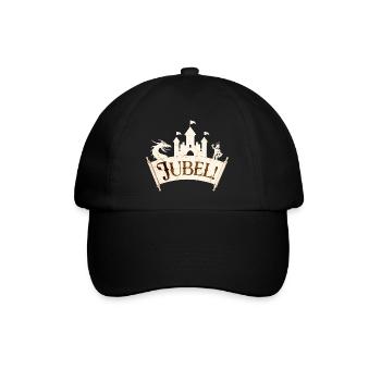 Jubel - Der Drache wird bezwungen! - Baseballkappe - Schwarz/Schwarz - Vorne
