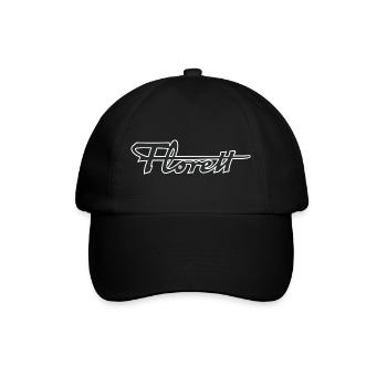 Florett Kreidler - Baseballkappe - Schwarz/Schwarz - Vorne