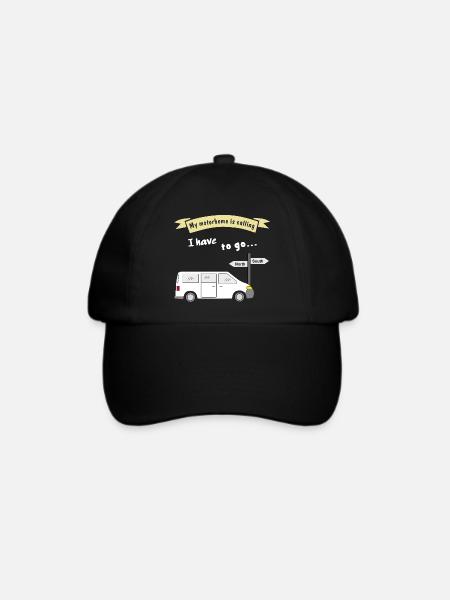 my motorhome is calling - Baseballkappe -