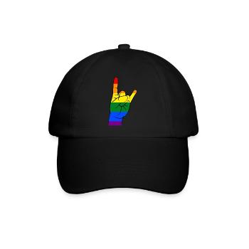 Hard Rock - Stolz - Baseballkappe - Schwarz/Schwarz - Vorne
