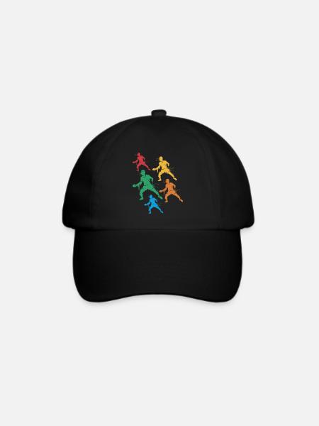 Tischtennisspieler Jungen Kinder Tischtennis - Baseballkappe - Schwarz/Schwarz