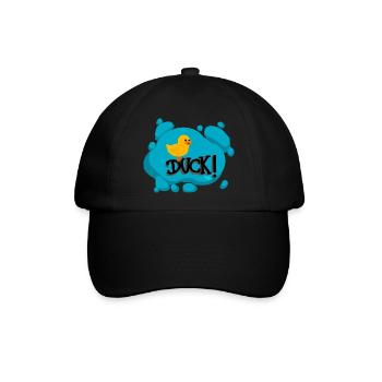 Duck! - Calypso Blous - Baseballkappe - Schwarz/Schwarz - Vorne