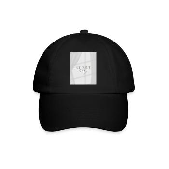 START TODAY - Baseballkappe - Schwarz/Schwarz - Vorne